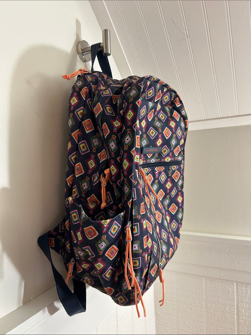 Vera Bradley Lighten Up Medallion Print Large size Backpack - Picture 2 of 10
